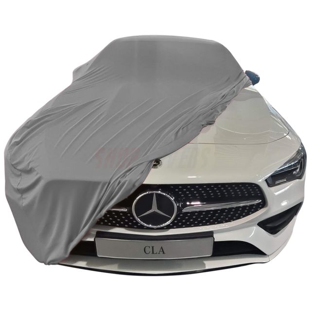FDC Telo Antigrandine Per Mercedes CLA Class 180 - Copriauto Impermeabile 4 Stagioni, Tessuto Oxford, Con Cerniera, Luci Riflettenti E Lucchetto