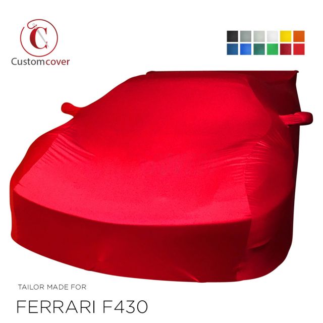 Create your own super soft indoor car cover fitted for Ferrari