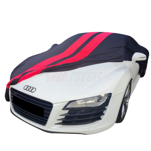 Indoor Custom-Fit Car Cover For 2006-2022 Audi R8 - Thin Show-Reveal Fabric, Dust Protection - View #10