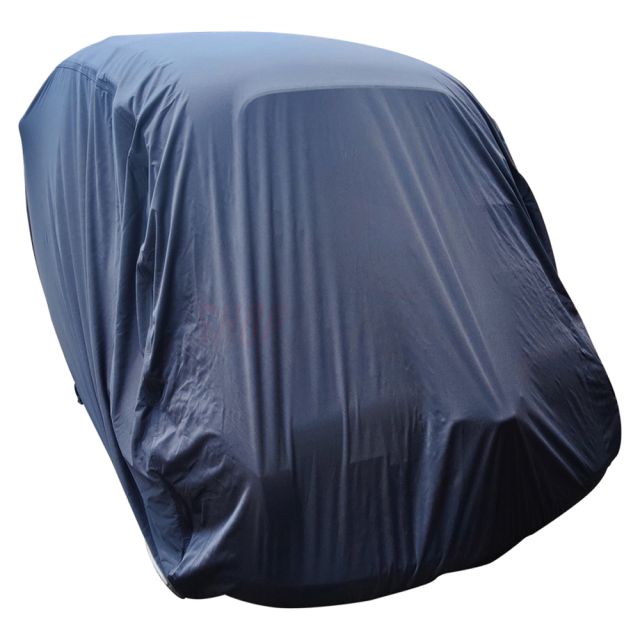 Bache Voiture Pour Fiat 500X Urban 2018-2022,Housse Voiture Exterieur, Imperméable, Anti-UV, Au Vent, à La Poussière, Aux Rayures Et à Toutes Les Intempéries,Beige