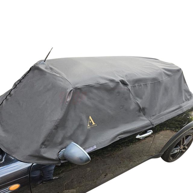 Telo copriauto compatibile con Mini Cooper Clubman/Countryman 2002-2024, 6 strati 210T, antivento, per tutte le stagioni, impermeabile, protezione solare UV, neve, polvere, tempesta, con cinghie
