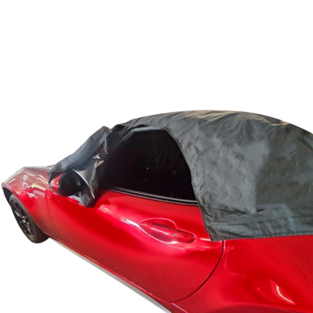 Copertura Decorativa Per Terza Luce Freno | ABS Nero Lucido | Mazda MX-5 ND 2016-2023 | Solo Softtop | Facile Installazione 3M