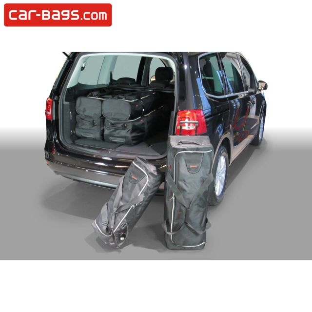 Vasca Bagagliaio Antiscivolo Su Misura Per Seat Alhambra 2017+ | Tappeto In Gomma TPE, Bordo 3-6 Cm, 1 Pezzo