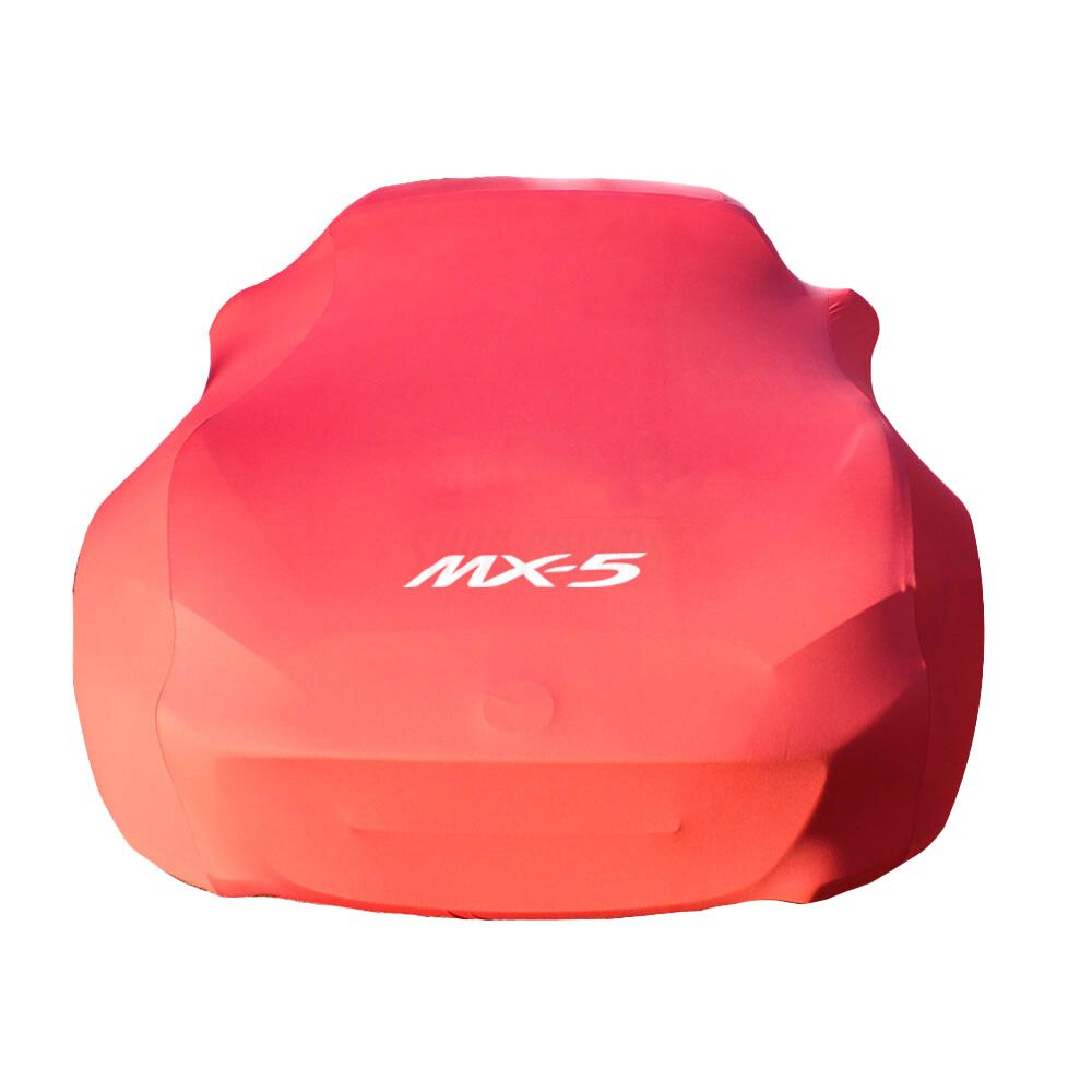 Indoor Abdeckung Mazda MX-5 ND Maranello Red mit print