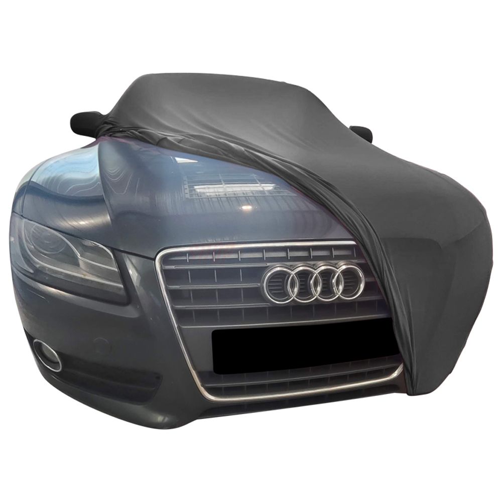 Indoor Luxor Premium Satin Black Car Cover Audi S3 8V Saloon