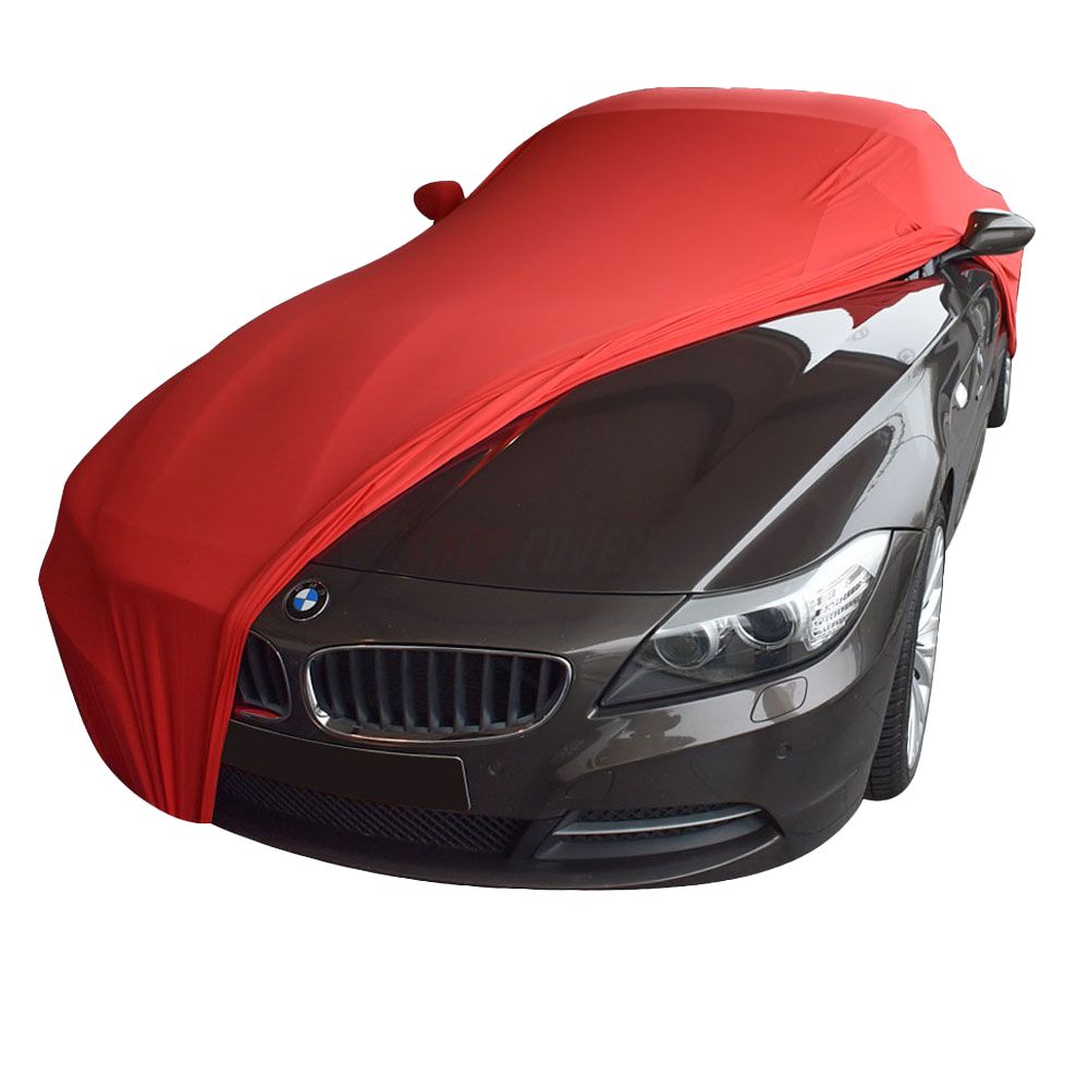 Housse / Bâche protection Coverlux BMW Z4 E85 en Jersey couleur Rouge
