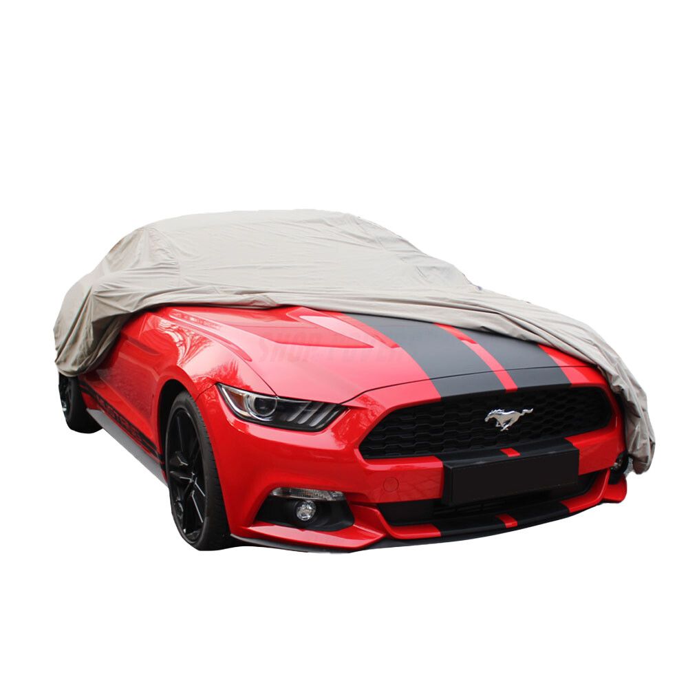  Bâche Voiture Étanche, pour Ford Mustang Mustang GT, Housse  Voiture Exterieur Anti GrêLe, Bache Voiture Personnalisée, Respirante Bache  Voiture Complète, avec Fermeture Éclair (Color : B2, Size : WI
