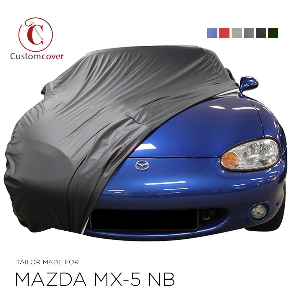 BâChe Voiture ExtéRieur pour Mazda MX-5 MX-5 NC MX-5 Miata, Housse Voiture  Exterieur, avec Doublure en Coton (Color : 2, Size : Single-Layer_MX-5 NC)