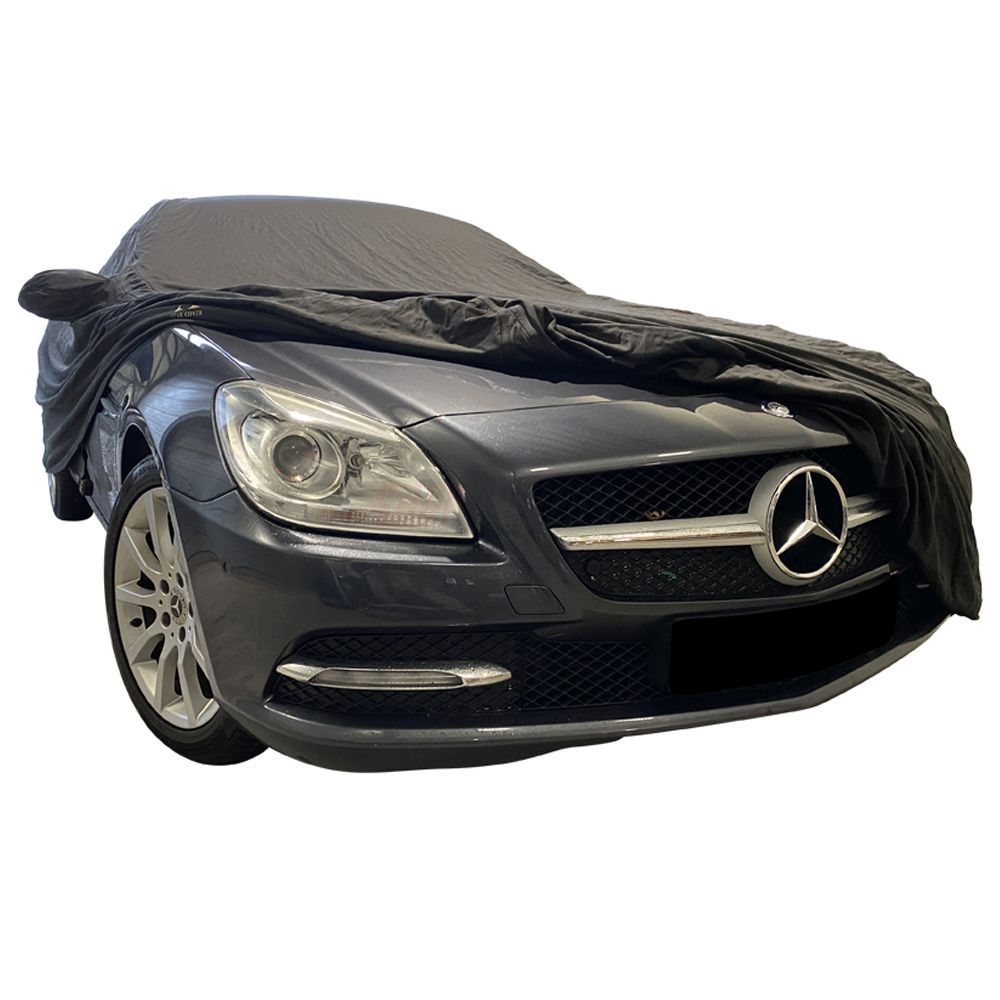 BLACK BREATHABLE INDOOR & Outdoor Full Car Cover For Mercedes SLK