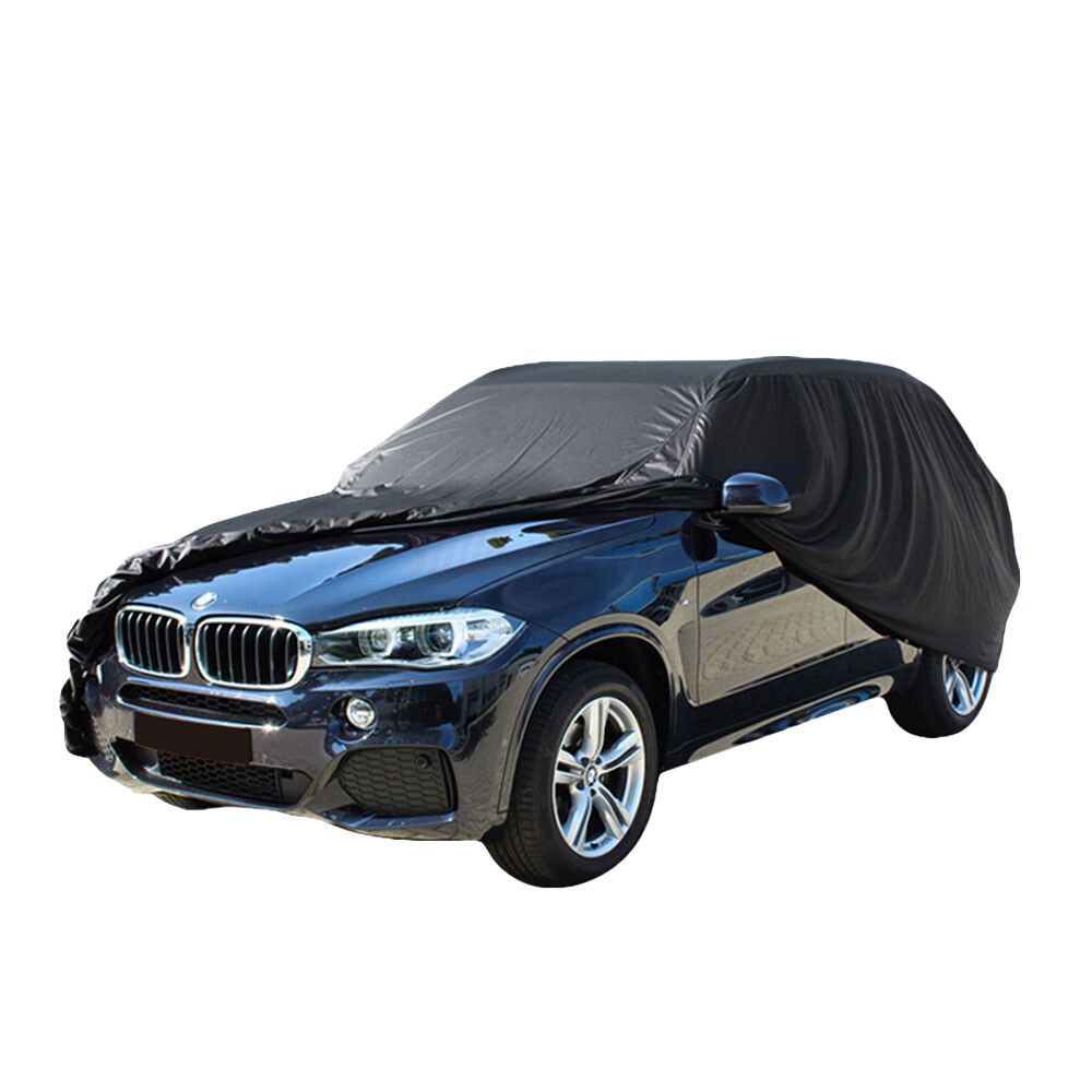 Bâche de voiture adaptée à BMW X5 2000-actuel housse d'intérieur avec  poches de rétroviseurs € 195