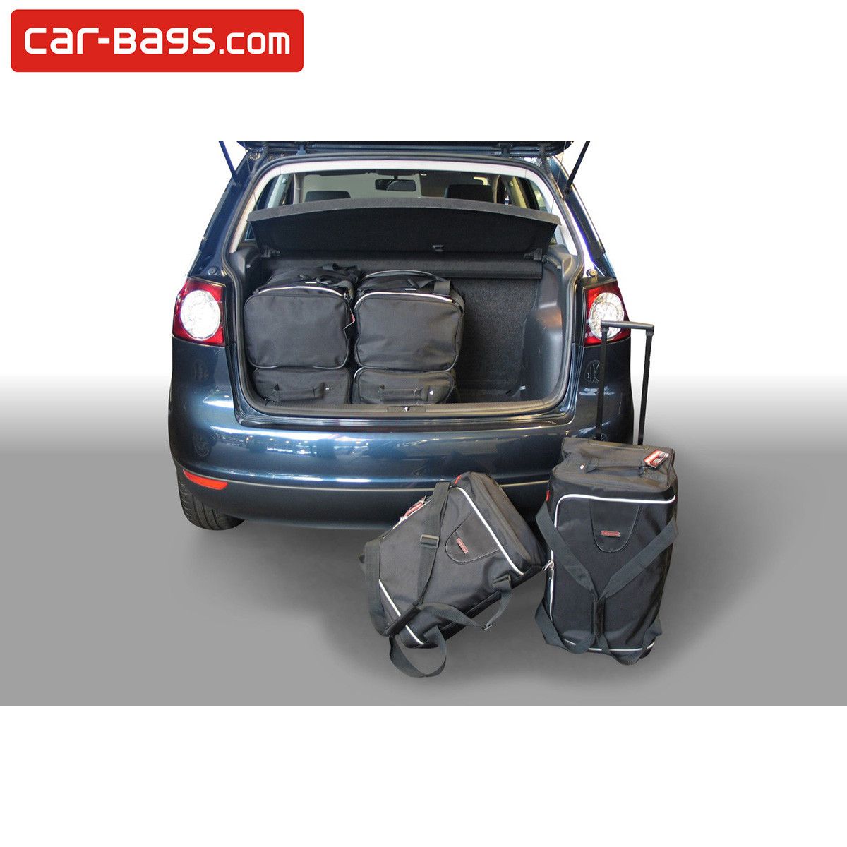 Travel bags fits Volkswagen Golf Plus (1KP) tailor made (6 bags), Time and  space saving for € 379, Perfect fit Car Bags