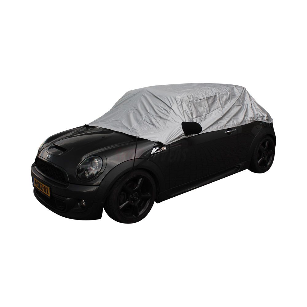 Demi-bâche adaptée à Mini Cooper Cabrio (R57) Mk II One 2009-2015 Housse de  voiture compacte en route ou au camping