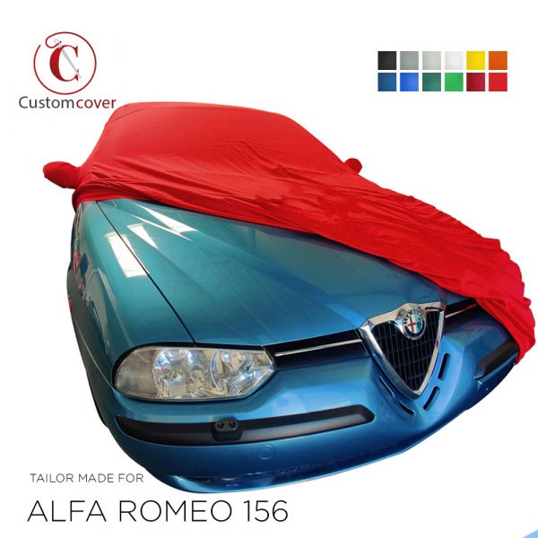 Alfa Romeo 156 indoor autohoes volledig op maat gemaakt (12 van OEM kwaliteit en Originele pasvorm| Shop Covers autohoezen