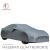 Custom tailored outdoor car cover Maserati Quattroporte 4-Series Dark Grey with mirror pockets