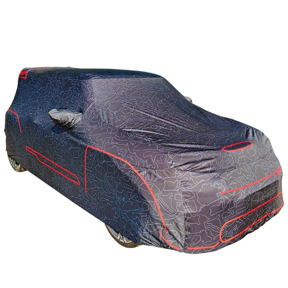 Genuine MINI - 82110421606 - Car Cover Black / Red : MINI GP