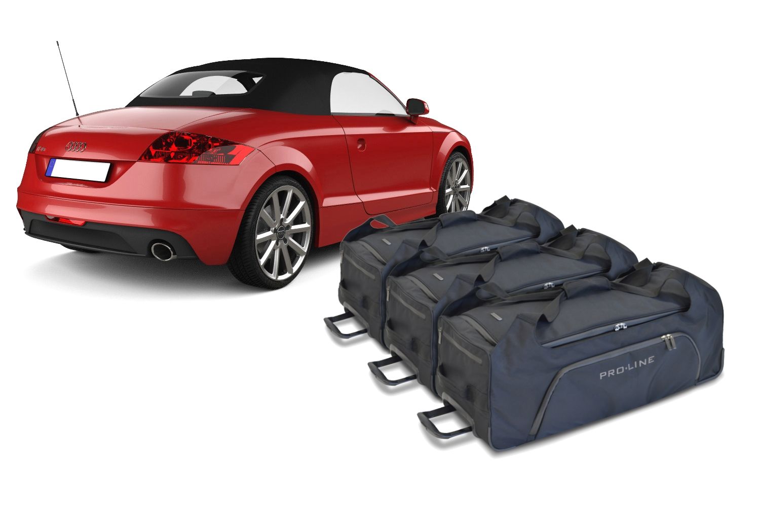 Travel bag set Audi TT Roadster (8J) 2006-2014 Pro.Line