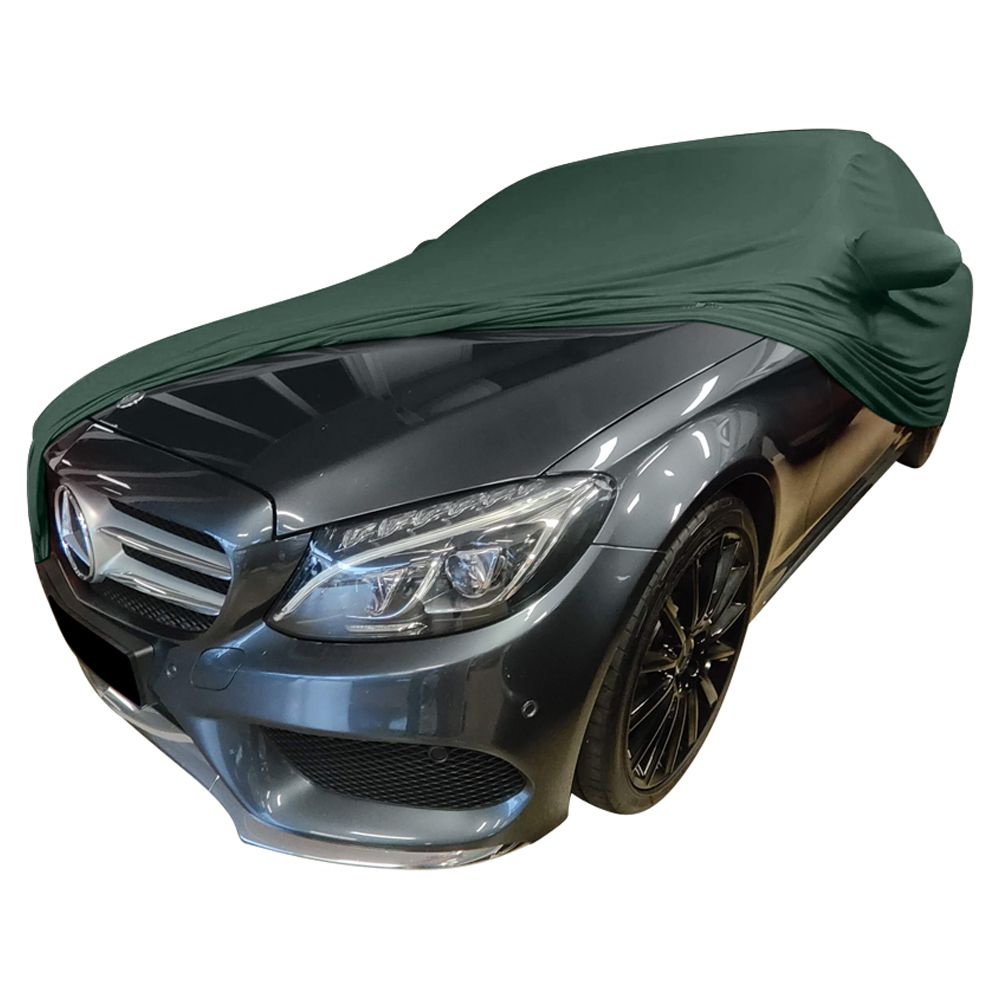 For Mercedes-Benz S-Class Full Car Cover Satin Stretch Scratch Dust Proof  INDOOR 