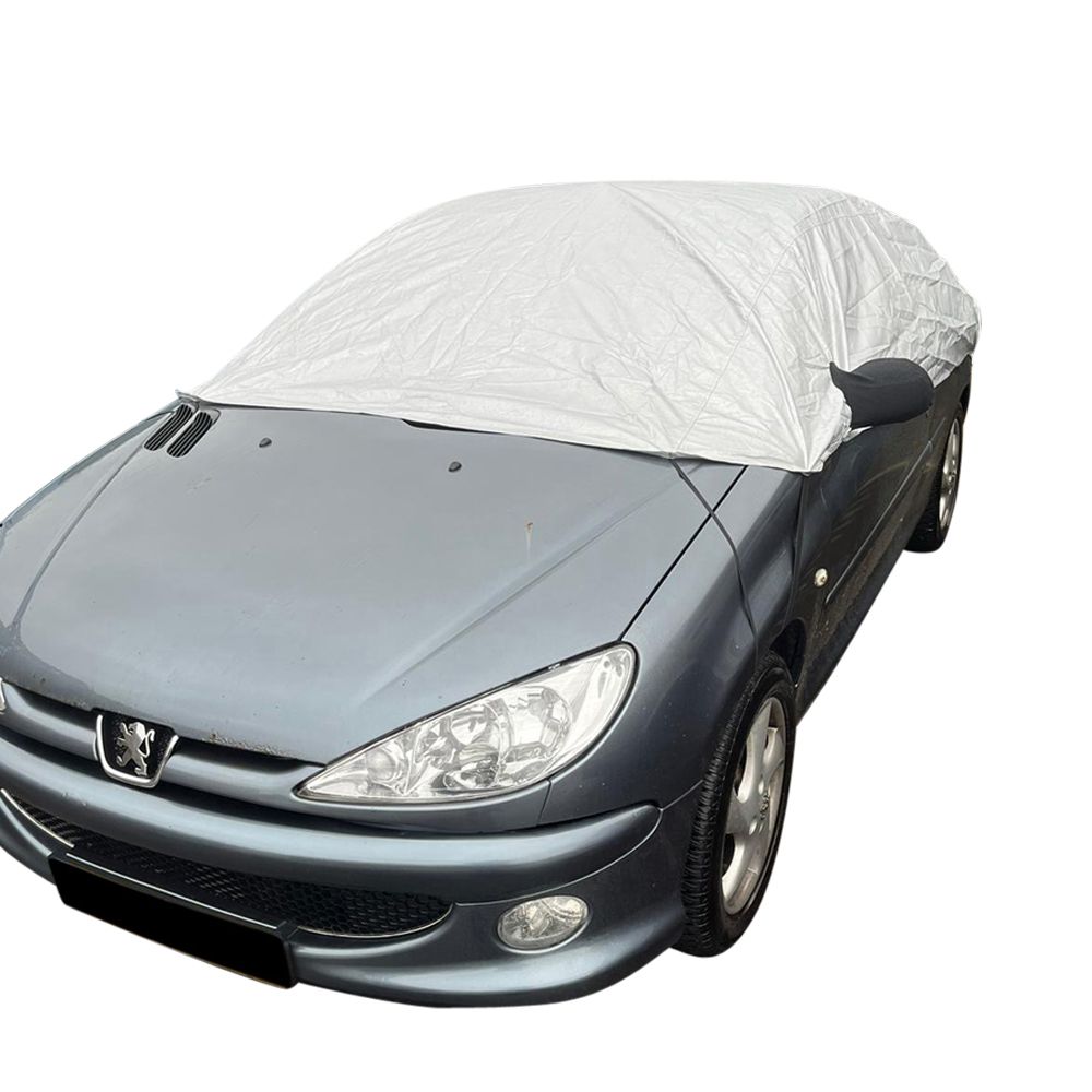 Half cover fits Peugeot 2306 CC Cabriolet 2000-2007 Compact car cover en  route or on the campsite