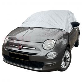 Half cover fits Fiat 500 2012-present Compact car cover en route or on the  campsite